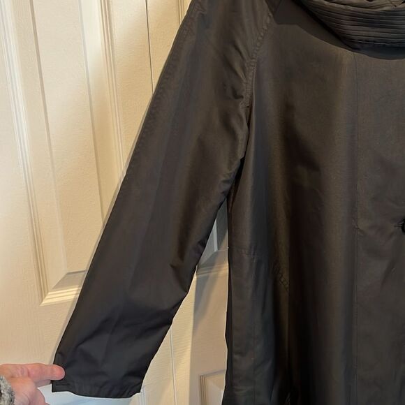 Novelti Black A Line Water Repellent Lined‎ Jacket Size 14P - Picture 5 of 12